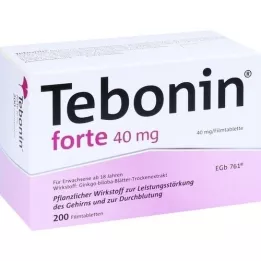 TEBONIN forte 40 mg potahované tablety, 200 ks