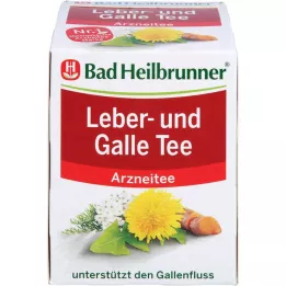 BAD HEILBRUNNER Filtrační sáček na čaj z jater a žlučníku, 8X1,75 g