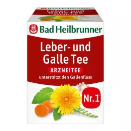 BAD HEILBRUNNER Filtrační sáček na čaj z jater a žlučníku, 8X1,75 g