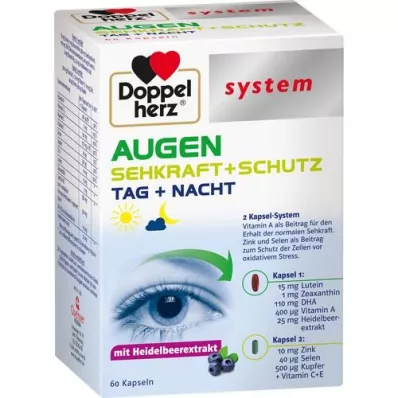 DOPPELHERZ Eyesight+Protection system Capsules, 60 kapslí
