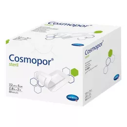 COSMOPOR sterilní obvaz na rány 5x7,2 cm, 50 ks