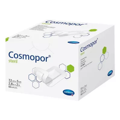 COSMOPOR sterilní obvaz na rány 5x7,2 cm, 50 ks