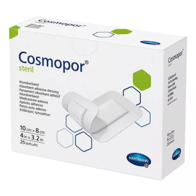 COSMOPOR sterilní obvaz na rány 8x10 cm, 25 ks