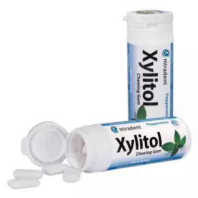MIRADENT Žvýkačky Xylitol Mint, 30 ks MIRADENT Žvýkačky Xylitol Mint, 30 ks