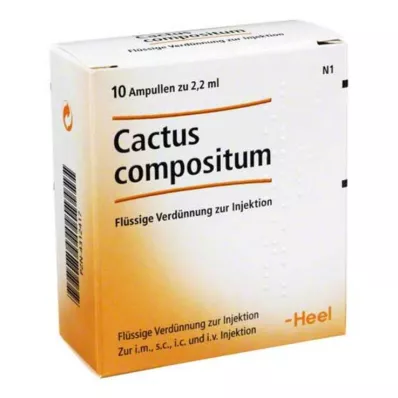 CACTUS COMPOSITUM Ampule, 10 ks CACTUS COMPOSITUM Ampule, 10 ks