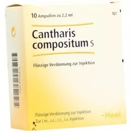 CANTHARIS COMPOSITUM Ampule S, 10 ks