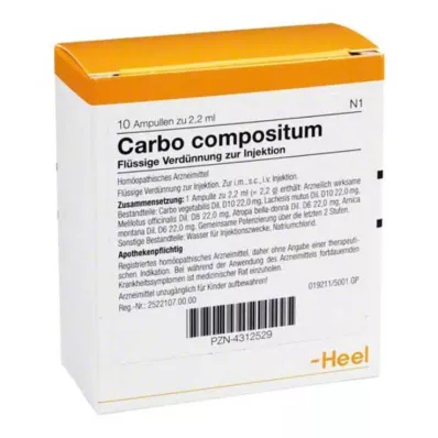 CARBO COMPOSITUM Ampule, 10 ks