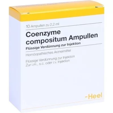 COENZYME COMPOSITUM Ampule, 10 ks