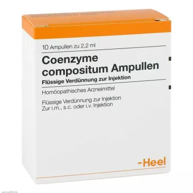 COENZYME COMPOSITUM Ampule, 10 ks