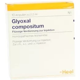 GLYOXAL ampule compositum, 10 ks