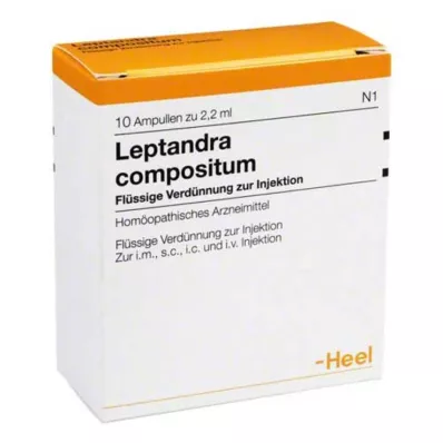Leptandra Compositum ampule, 10 ks