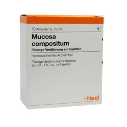 MUCOSA ampule compositum, 10 ks