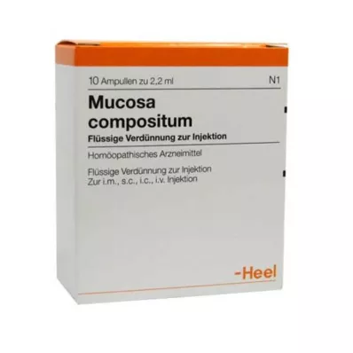 MUCOSA ampule compositum, 10 ks