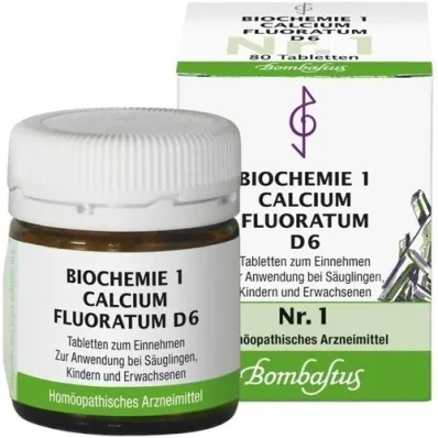 BIOCHEMIE 1 Calcium fluoratum D 6 tablet, 80 ks