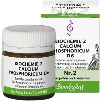 BIOCHEMIE 2 Calcium phosphoricum D 6 tablet, 80 ks