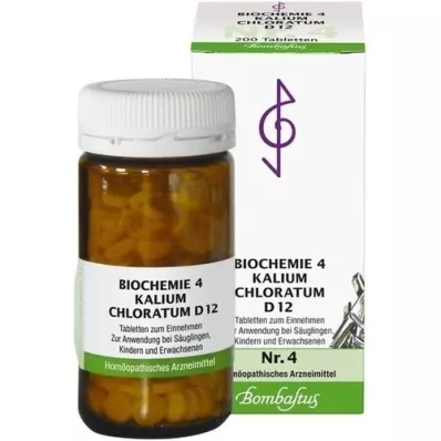 BIOCHEMIE 4 Kalium chloratum D 12 tablet, 200 ks