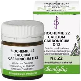 BIOCHEMIE 22 Calcium carbonicum D 12 tablet, 80 ks