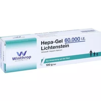 HEPA GEL 60 000 I.U. Lichtenstein, 100 g