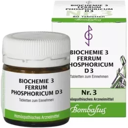 BIOCHEMIE 3 Ferrum phosphoricum D 3 tablety, 80 ks