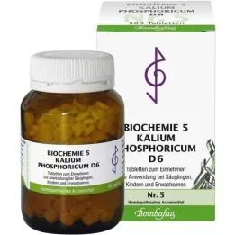 BIOCHEMIE 5 Kalium phosphoricum D 6 tablet, 500 ks