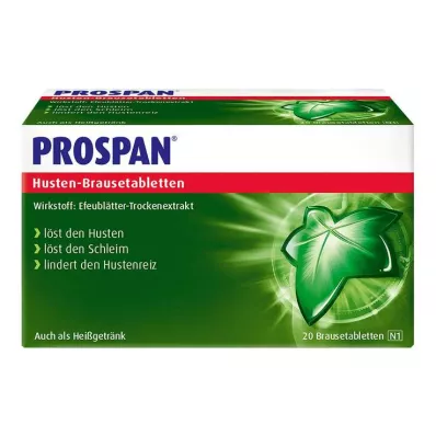 PROSPAN Šumivé tablety proti kašli, 20 ks