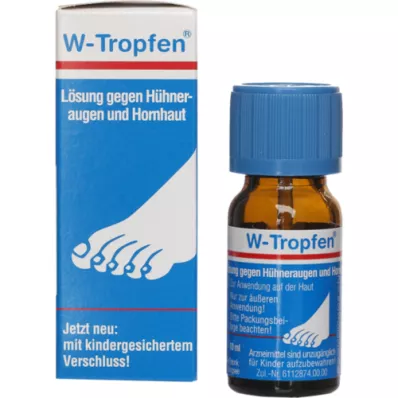 W-TROPFEN Roztok proti kuřím okům+kuřím okům, 10 ml