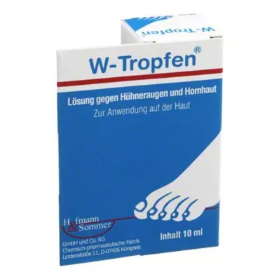 W-TROPFEN Roztok proti kuřím okům+kuřím okům, 10 ml W-TROPFEN Roztok proti kuřím okům+kuřím okům, 10 ml
