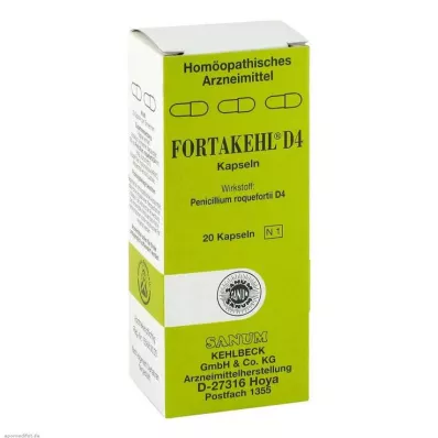 FORTAKEHL D 4 kapsle, 20 kapslí