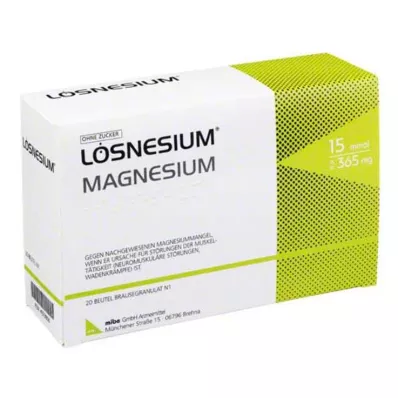 LÖSNESIUM Sáček s šumivými granulemi, 20 ks