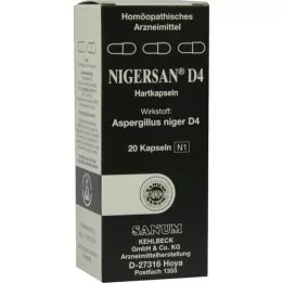 NIGERSAN D 4 kapsle, 20 kapslí