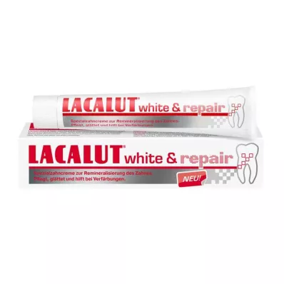 LACALUT bílá &amp; opravná zubní pasta, 75 ml