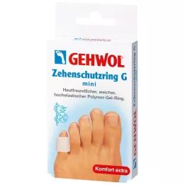 GEHWOL Polymerový gelový ochranný kroužek na prsty G mini, 2 ks