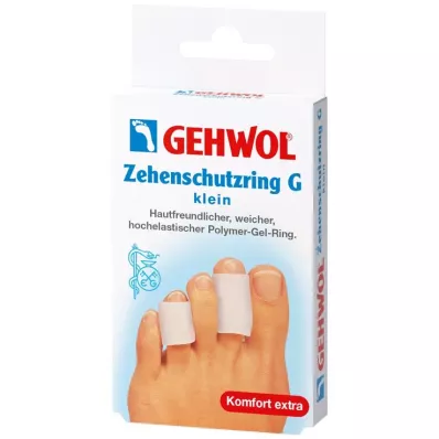 GEHWOL Polymerový gelový ochranný kroužek na prsty G malý, 2 ks