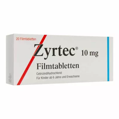 ZYRTEC Potahované tablety, 20 ks