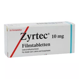ZYRTEC Potahované tablety, 50 ks