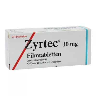 ZYRTEC Potahované tablety, 50 ks