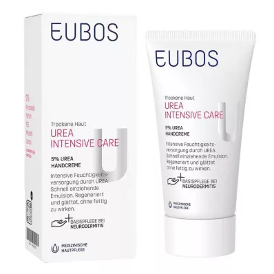 Eubos Urea pro suchou pokožku 5%, 75 ml