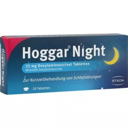 HOGGAR Noční tablety, 20 ks