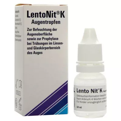 LENTO NIT K Oční kapky, 10 ml