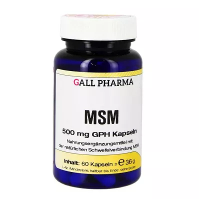 MSM 500 mg GPH Kapsle, 60 ks