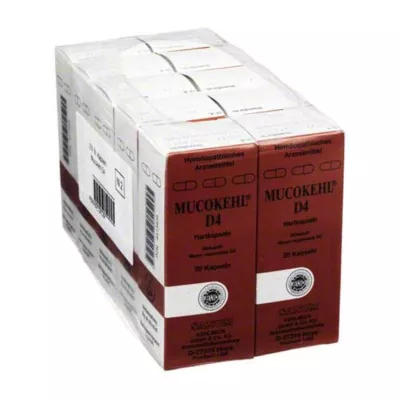 Mucokehl kapsle D 4, 10x20 kusů