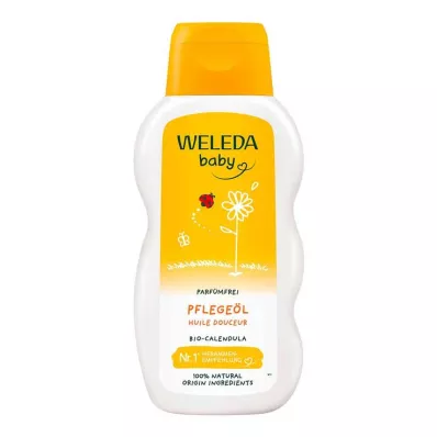 WELEDA Měsíčkový pečující olej bez vůně, 200 ml