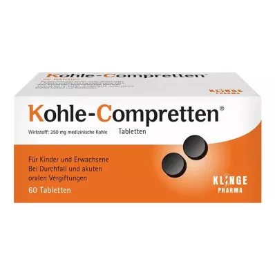 KOHLE Compretten tablety, 60 ks KOHLE Compretten tablety, 60 ks