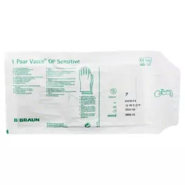 VASCO OP Rukavice Sensitive, sterilní, bez pudru, velikost 7,0, 2 ks
