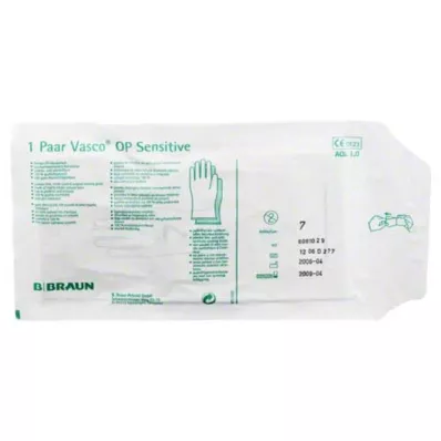 VASCO OP Rukavice Sensitive, sterilní, bez pudru, velikost 7,0, 2 ks VASCO OP Rukavice Sensitive, sterilní, bez pudru, velikost 7,0, 2 ks