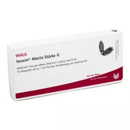 ISCUCIN abietis Starch G Ampule, 10X1 ml