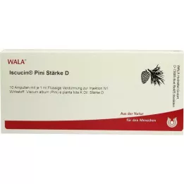ISCUCIN Ampule pini Strength D, 10X1 ml