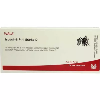 ISCUCIN Ampule pini Strength D, 10X1 ml