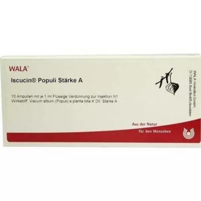 Ampulky Iscucin Populi St.A, 10x1 ml
