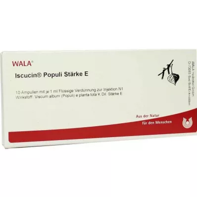 Ampulky Iscucin Populi St.E, 10x1 ml